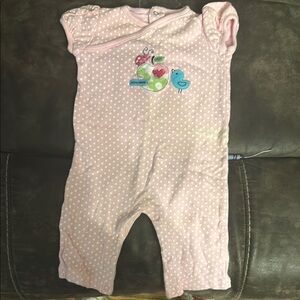 Child of Mine Pink Polka Dot Bodysuit